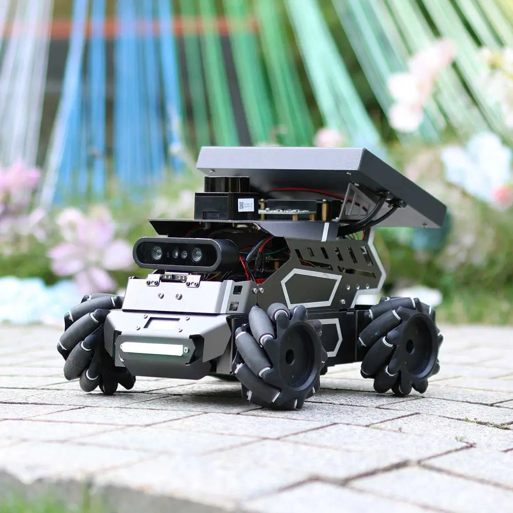ROSMASTER M3 AI Large Model ROS2 Robot Kit-Superior Version With RPi 8GB Board