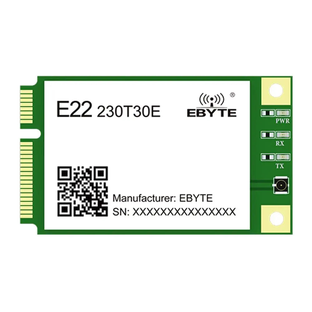 E22-230T30E Ebyte OEM ODM SEMTECH's LoRa solution 30dm 10km 220.125-236.125MHz PCI-e interface Lora wireless module