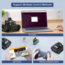 Hiwonder MentorPi T1 Raspberry Pi Robot Car – Tank Chassis, ROS2 AI Coding Robot with Large AI model ChatGPT, SLAM and Autonomous Driving (Starter Kit With Raspberry Pi 5 4GB)