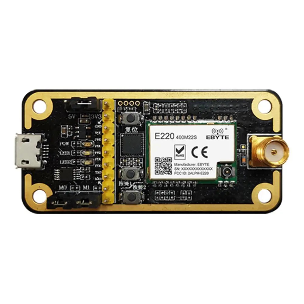 E220-400MBL-01 Ebyte E220 series module test board USB interface pre welding interface