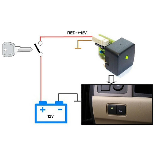 12V Car Battery Monitor Soldering Kit