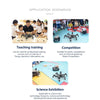 XiaoR GEEK ESP32 Bionic Hexapod Robot STEM educational science programmable AI smart robot development kits
