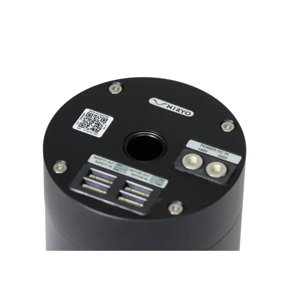 NA17 Niryo Nate Actuator Series, BDLC Actuator, Dual Encoder, 100:1 Harmonic, Hollow shaft, RS485 &amp; TOR communication, 50 N.m Rated Torque with brake
