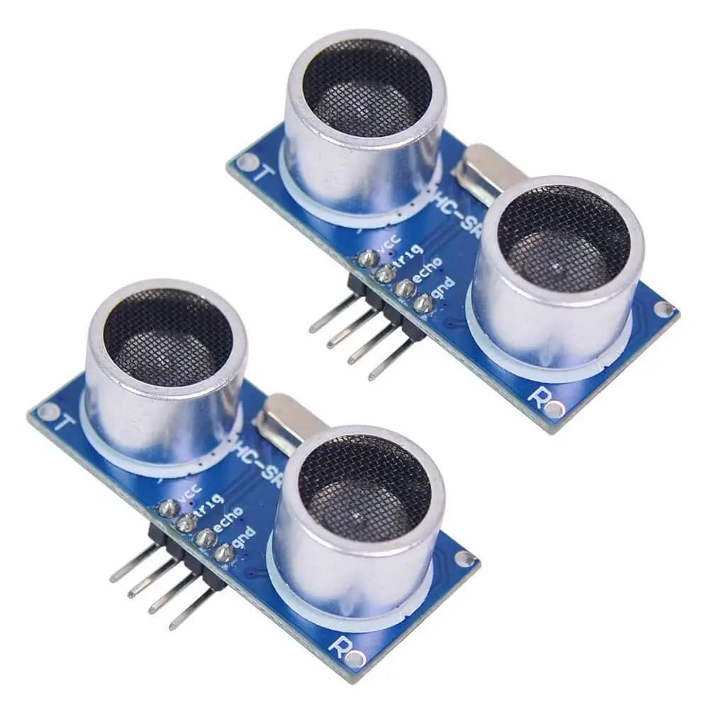 2pcs Ultrasonic Module Distance Sensor with 2pcs Mounting Bracket for Raspberry Pi Arduino Uno R3 Mega 2560 Nano Smart Robotics Projects