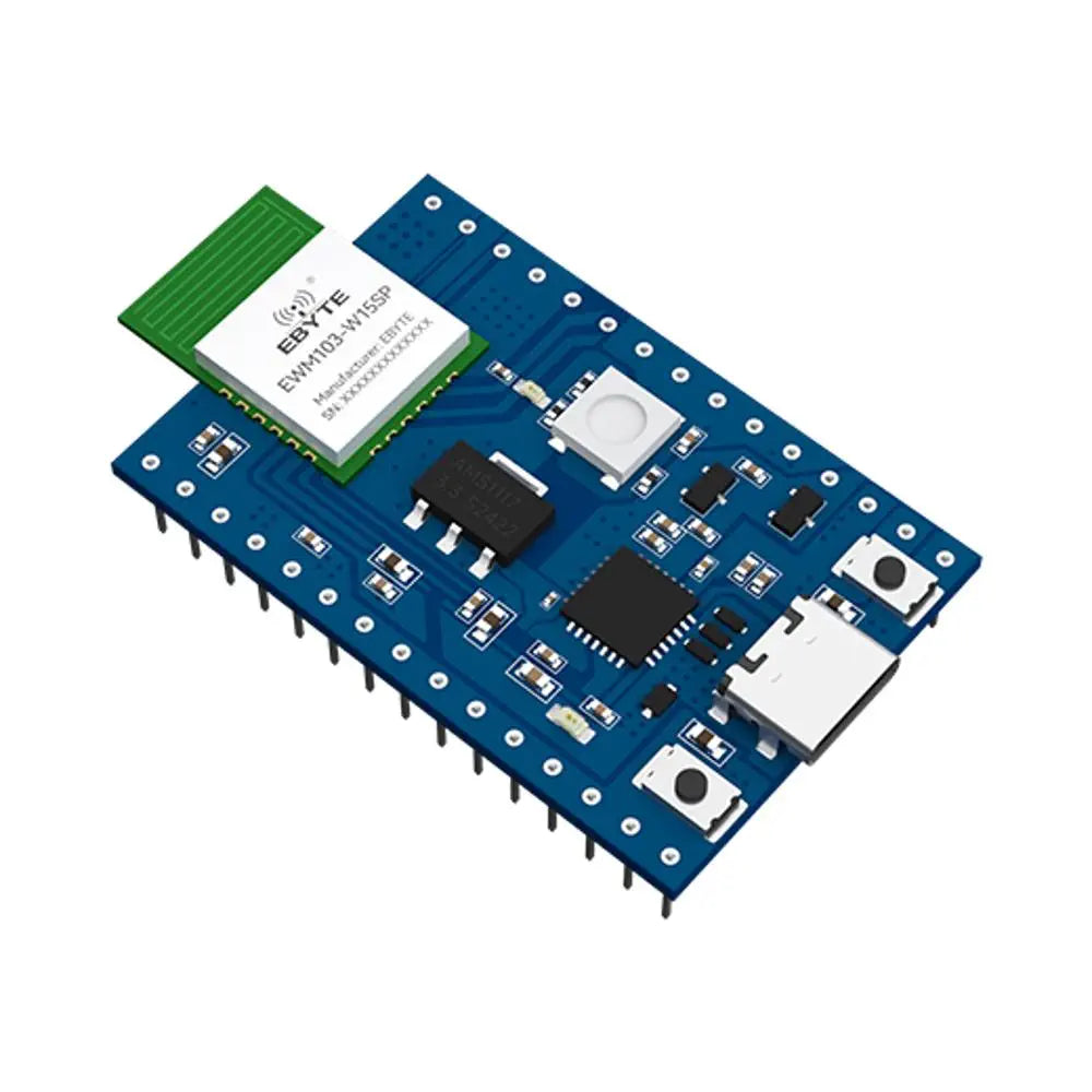 EWT103-W15SP WiFi module test kit Test baseboard with USB interface for quick testing EWM103-W15SX, EWM103-W15SP