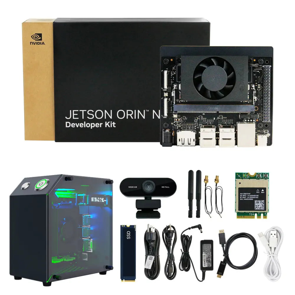 Official Original Jetson Orin NANO 8GB SUPER Development Board for AI Deep Learning--  Mini PC Kit