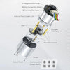 12V 320RPM Brushed DC Gear Motor 37D W/ Encoder