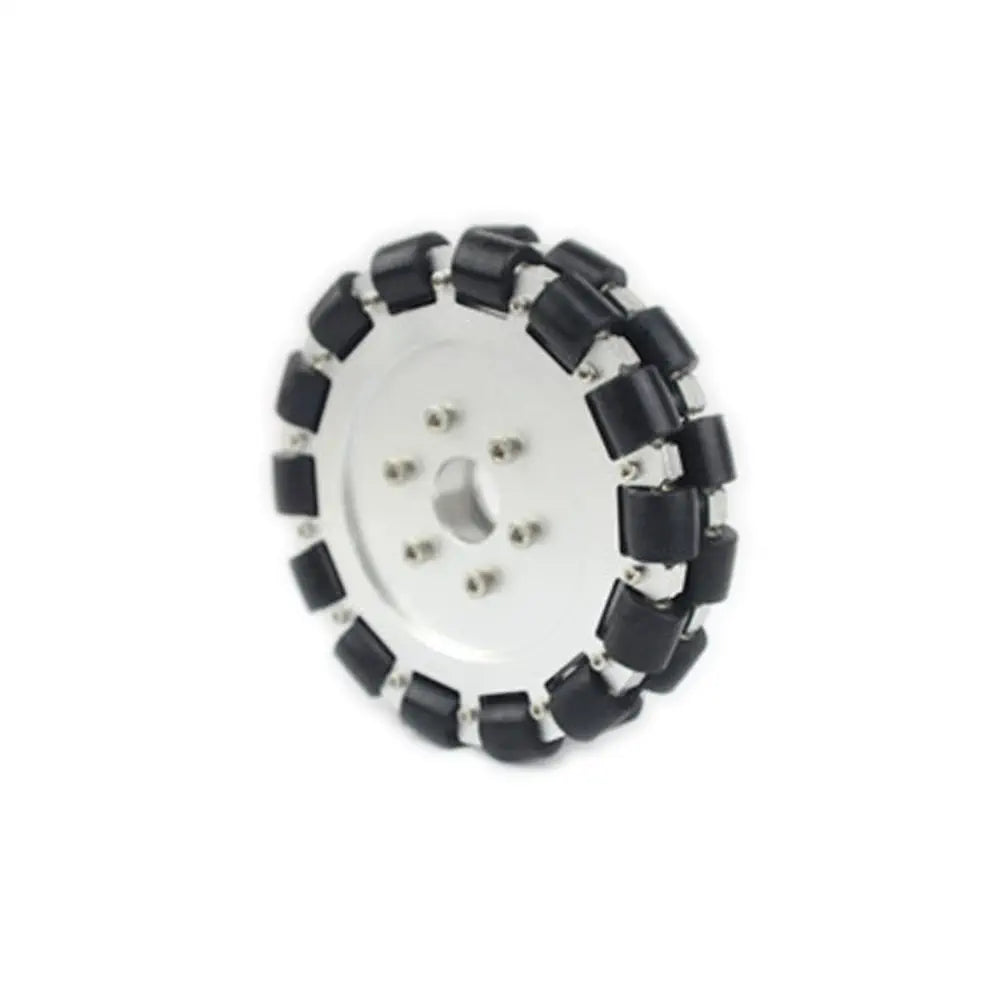 152mm Double Aluminum Omni Wheel w/ Bearing Rollers