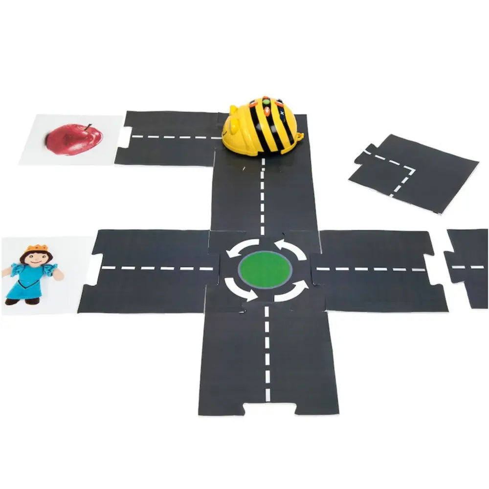TTS Bee-Bot Modular Road - 25-Piece Programmable Floor Track, Endless ...
