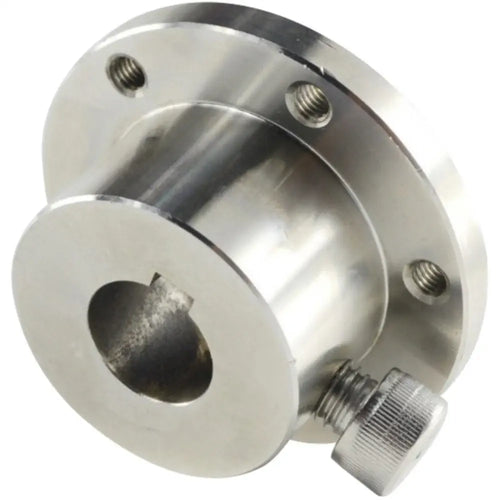 16mm Shaft Universal Stainless Mounting Key Hub - RobotShop