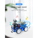 Robotics Coding Kit with Raspberry Pi 4B Robot Car Kit for Arduino STEM Science Kits Coding Gifts RC Smart Robot