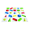Bee-Bot &amp; Blue-Bot Shapes, Color, Size and 3D Shapes Themed Activity Floor Mat for Coding Robots, STEM Learning, KS1 Geometry, Direction &amp; Position - Durable Classroom Mat