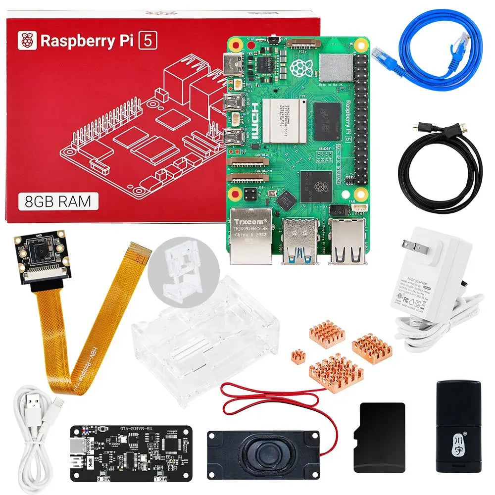 Official Original Raspberry Pi 5 8GB RAM Development Board AI Large Model In Stock