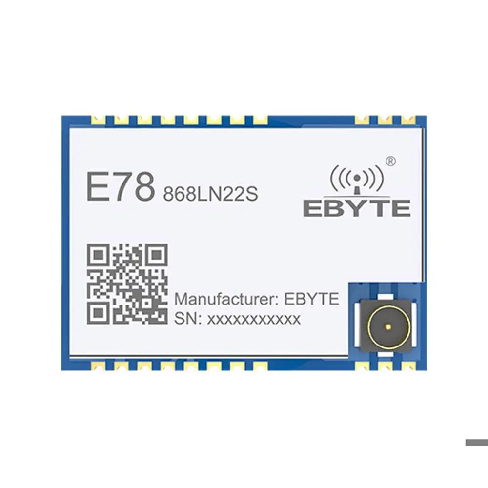 E78-868LN22S(6601) LoRa SoC RF module Standard LoraWan node module Support multi-frequency