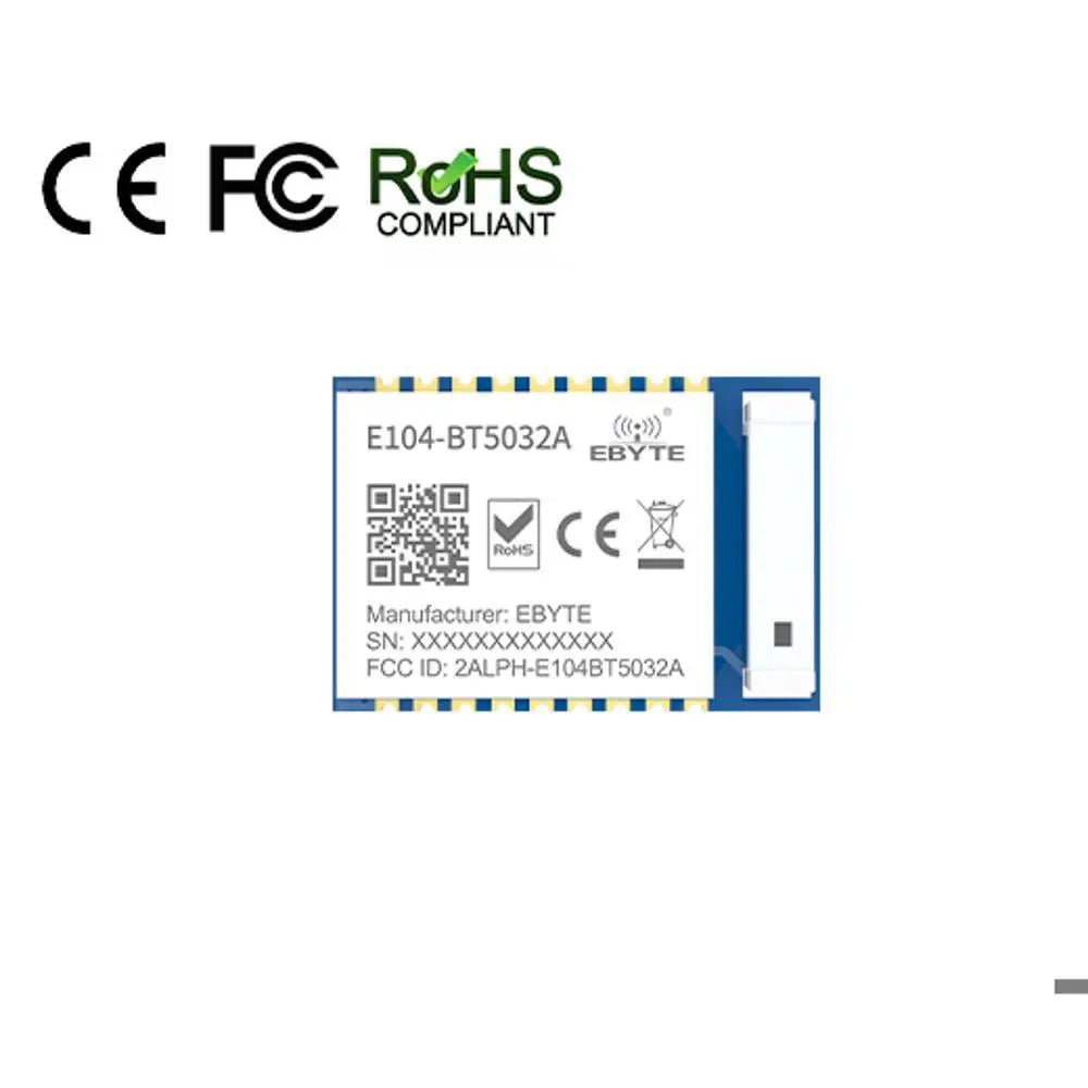 E104-BT5032A Ebyte 2.4ghz nrf52832 wireless rf module ble4.0 ble4.2 ble5.0 ibeacon module high gain ceramic antenna