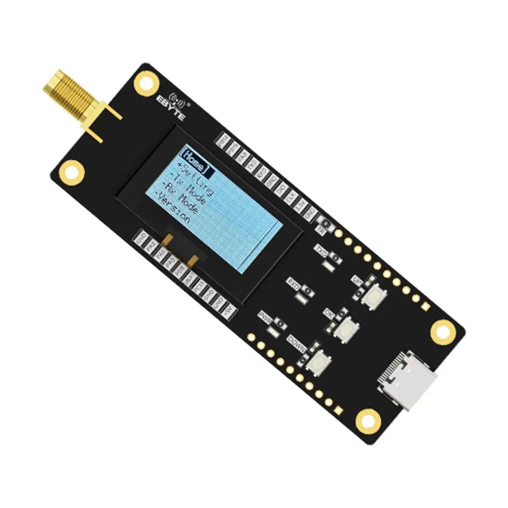 E220-400MBH-SC LoRa module test evaluation kit OLED screen RF transceiver long distance