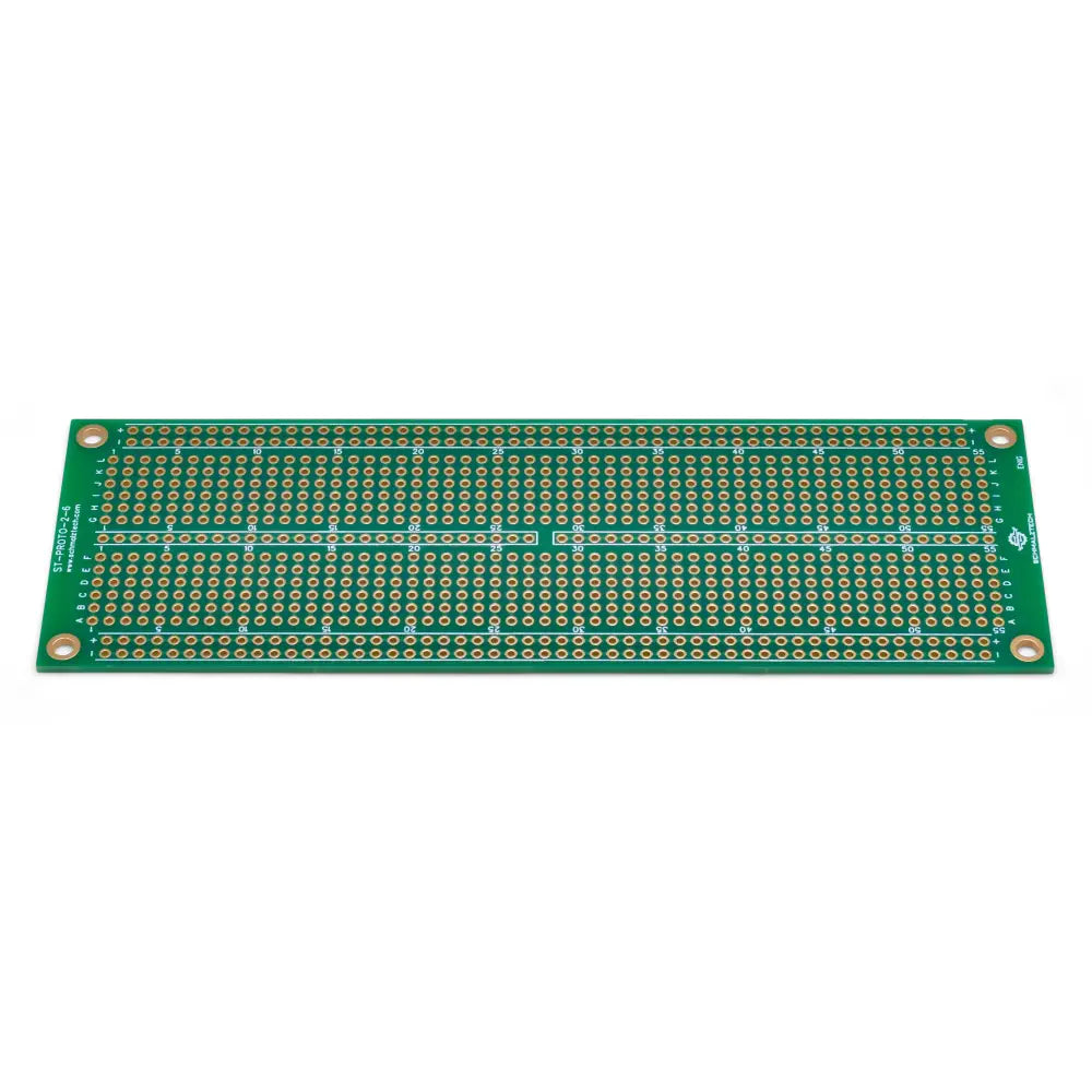 Prototyping PCB, Protoboard - 2" x 6"
