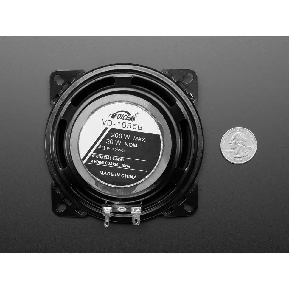 20W 4 Ohm Full Range Speaker XS-GTF1027 - RobotShop