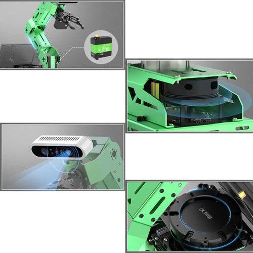 JetRover ROS Robot Car with Vision Robotic Arm Support SLAM Mapping ...