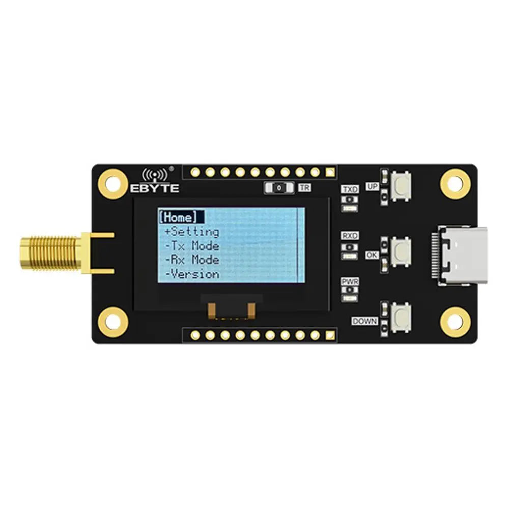 E22-900MBL-SC LoRa module development board Offline Test Evaluation Kit Quick and easy to use Adapter power supply OLED display