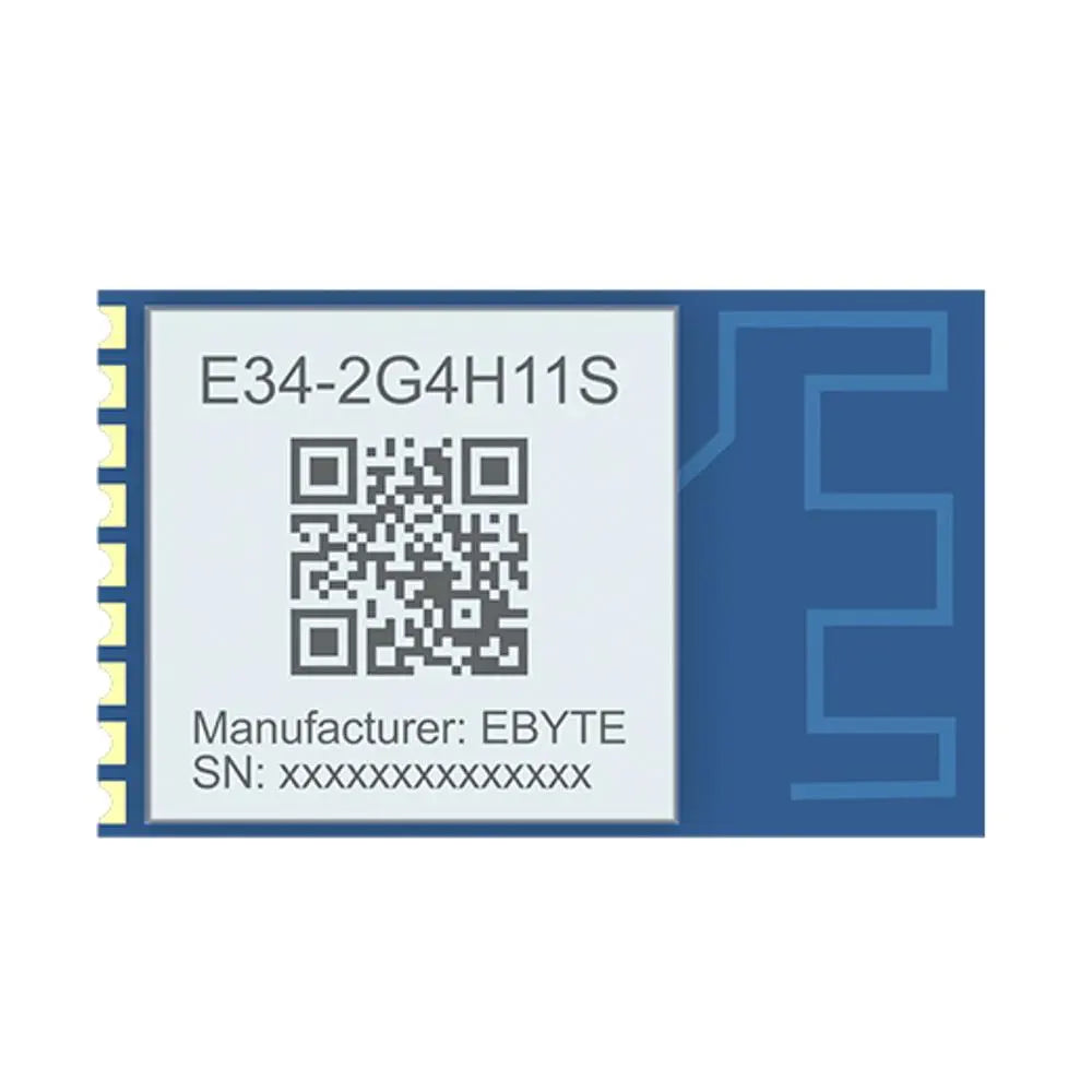 Ebyte E34-2G4H11S High transmission rate anti-interference automatic frequency ttl uart ethernet module 2.4GHz rf module