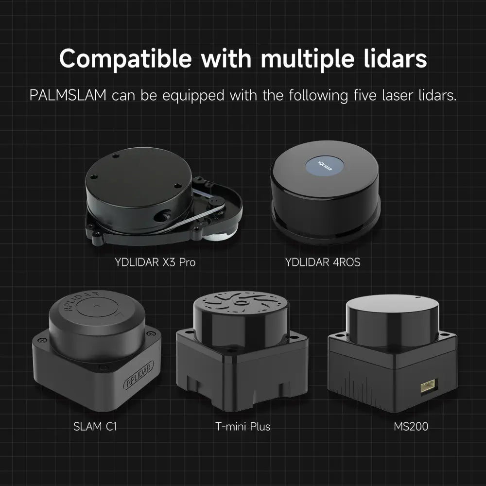 PALMSLAM Handheld LiDAR Scanner for mapping-- With Oradar MS200