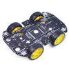 DIY 4WD Robot Car Chassis Kits compatible Arduino/Raspberry pi/ STM32