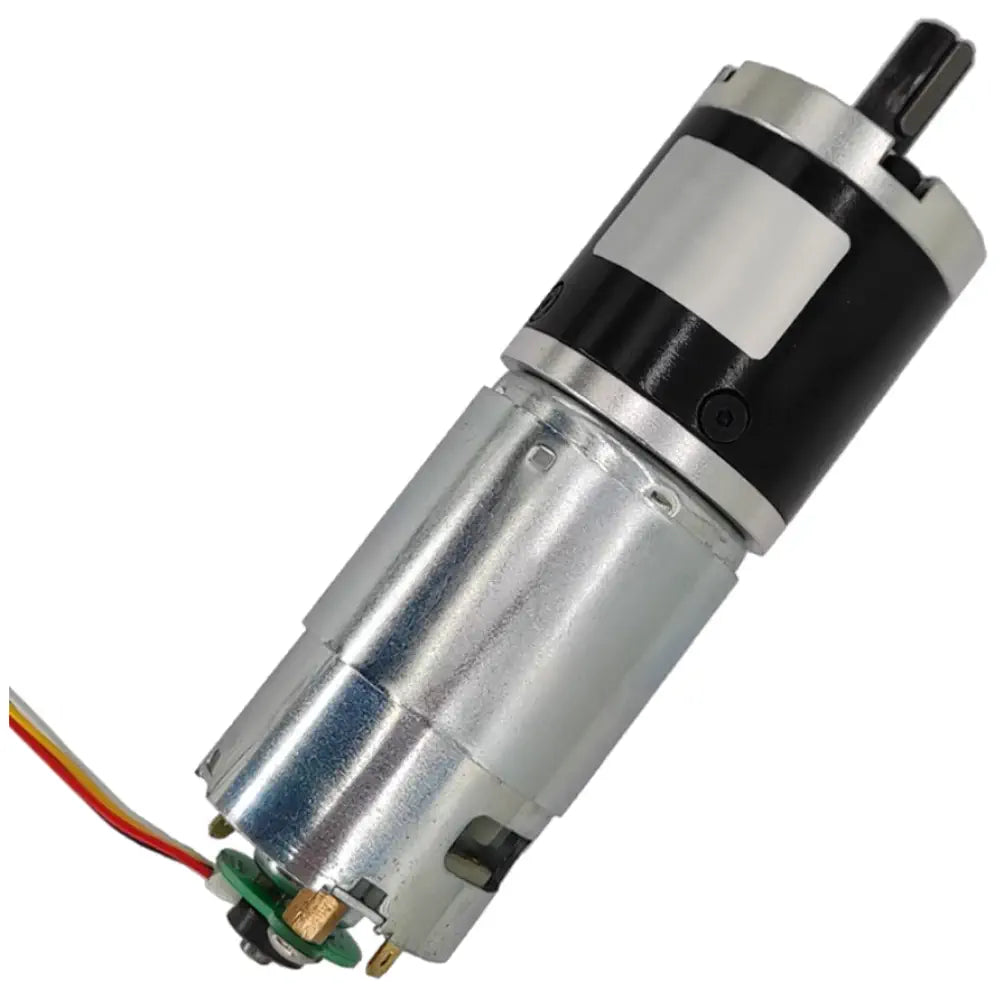 60D Brushed Planetary Gear Motor with encoder, 24V - 70RPM