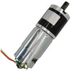 60D Brushed Planetary Gear Motor with encoder, 24V - 155RPM