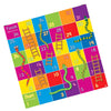 TTS Snake &amp; Ladders Activity Mat - Clear Grid - Bee-Bot &amp; Blue-Bot Coding Toy Accessory - Computational Thinking, Numeracy &amp; Programming Play - STEM Learning Mat | 90x90 cm