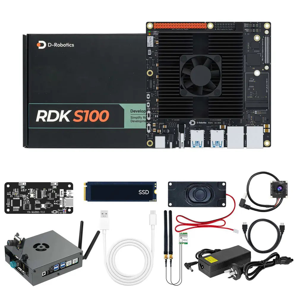 D-Robotics RDK S100 Development Board 80TOPS Computing Power BPU--AI Large Model Kit