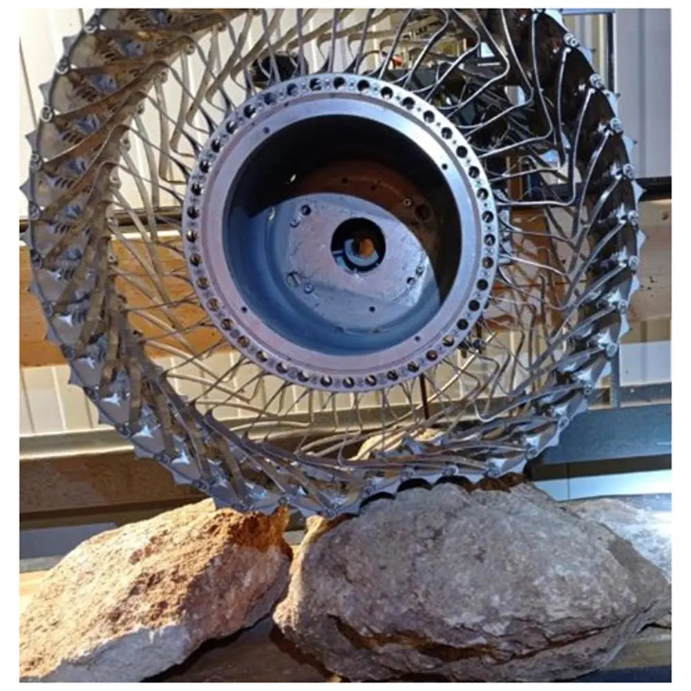 Hubless Lunar Rover Wheel 08 COUNTER-CLOCKWISE OPERATION