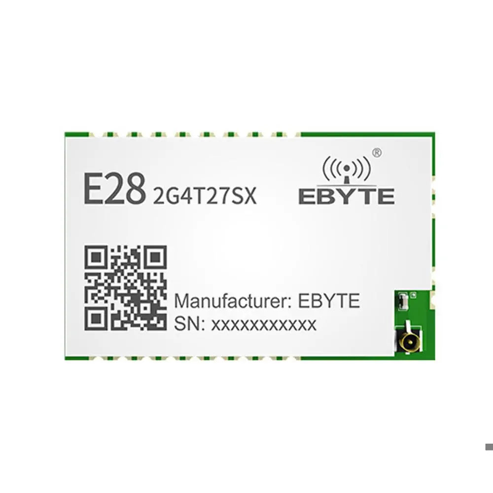 E28-2G4T27SX Ebyte Semtech SX1281 UART 7Km Range 2.4GHz 27dBm SMD 25*40.5mm CE RoHs FCC LoRa Wireless Transmitter RF Module