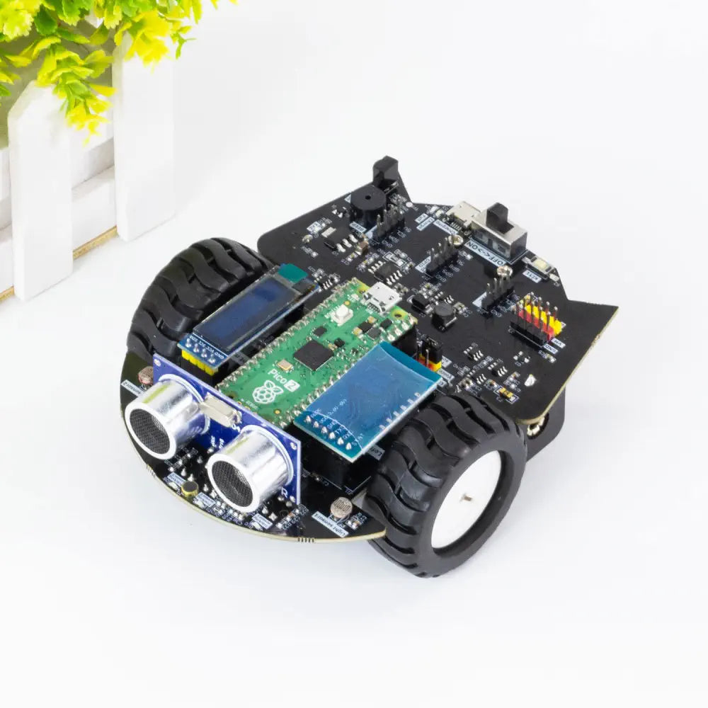 bi-yumi-peco(2ポット） Yahboom Robot Car Kit for Raspberry Pico2 Board w/ Micropython App