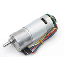 37D 24V 22RPM Electronic Brushed Gear Motor W/Encoder