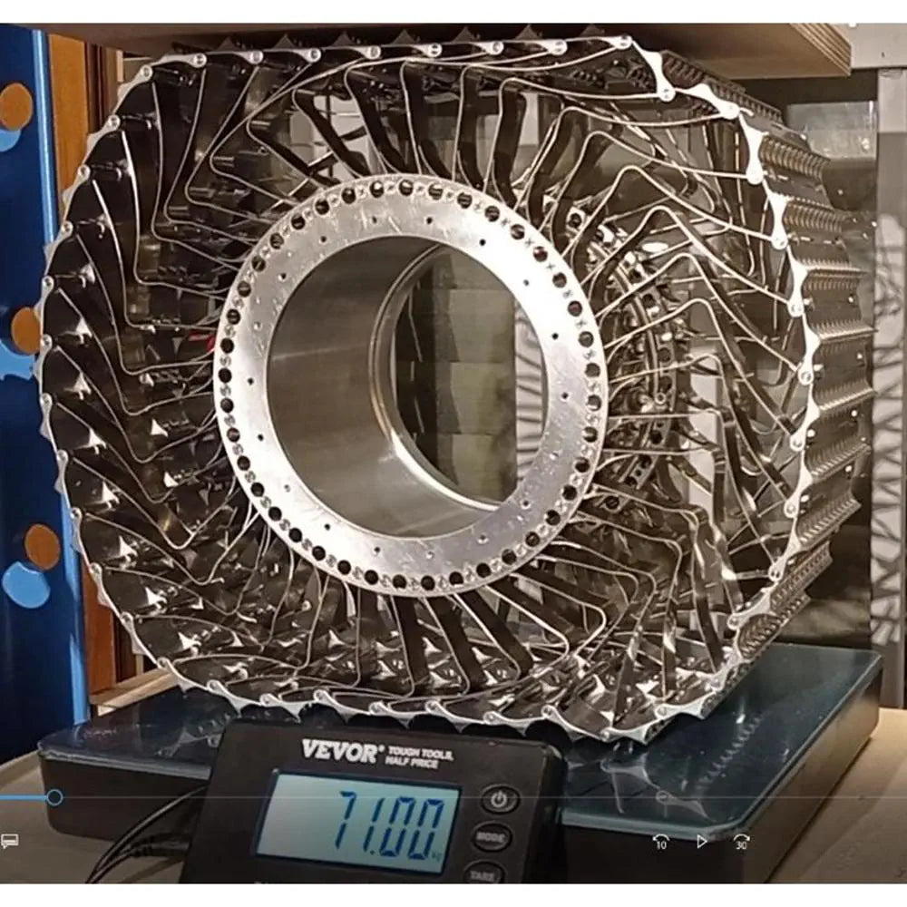 Hubless Lunar Rover Wheel 08 COUNTER-CLOCKWISE OPERATION