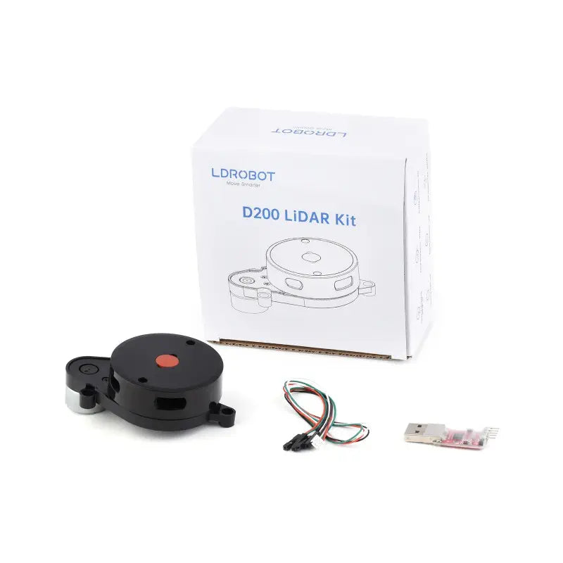 360° Omni-Directional Triangulation Lidar, 8m, D200 Developer Kit