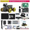 Yahboom AI Vision Robot Raspberry Pi 5 Car Support Python Progamming Open Source-Standard Version(RPi 4GB Board)
