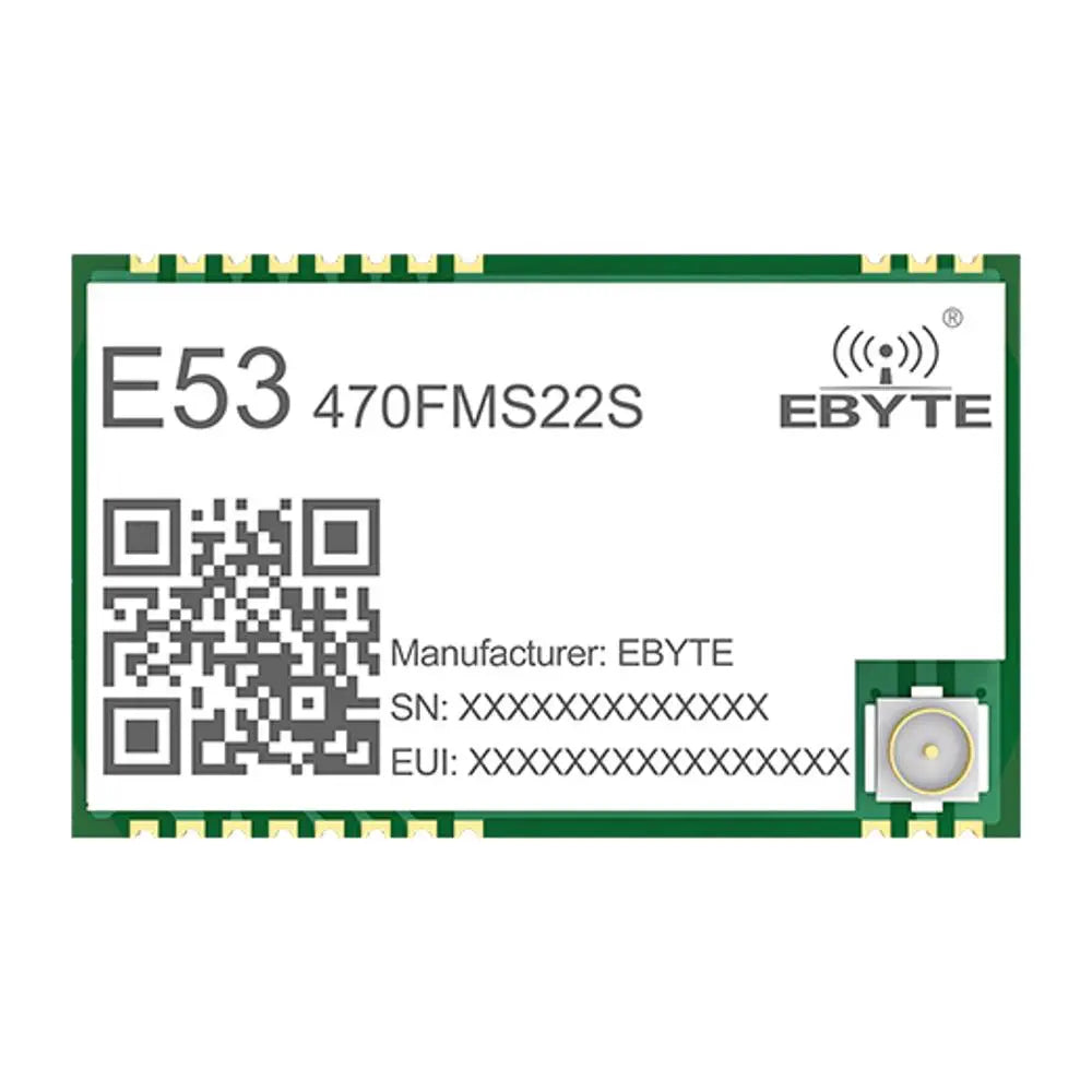 E53-470FMS22S LoRa wireless module ad hoc network FMS star network industrial grade low power consumption network self-healing