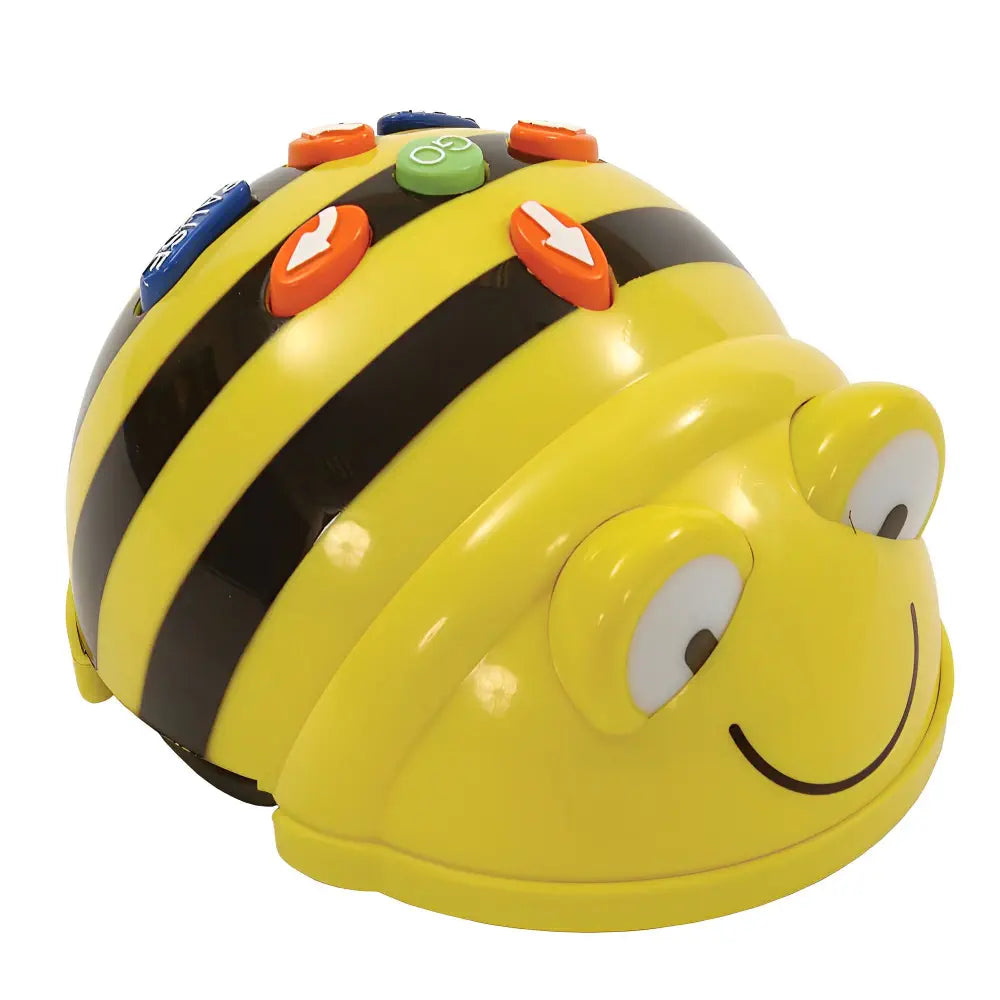 TTS Bee-Bot &amp; Blue-Bot See &amp; Say Robots - 5 Bee-Bots &amp; 1 Blue-Bot Bundle - 256-Step Memory, Audio Feedback, STEM Coding, Classroom &amp; Home Learning - Starter Set