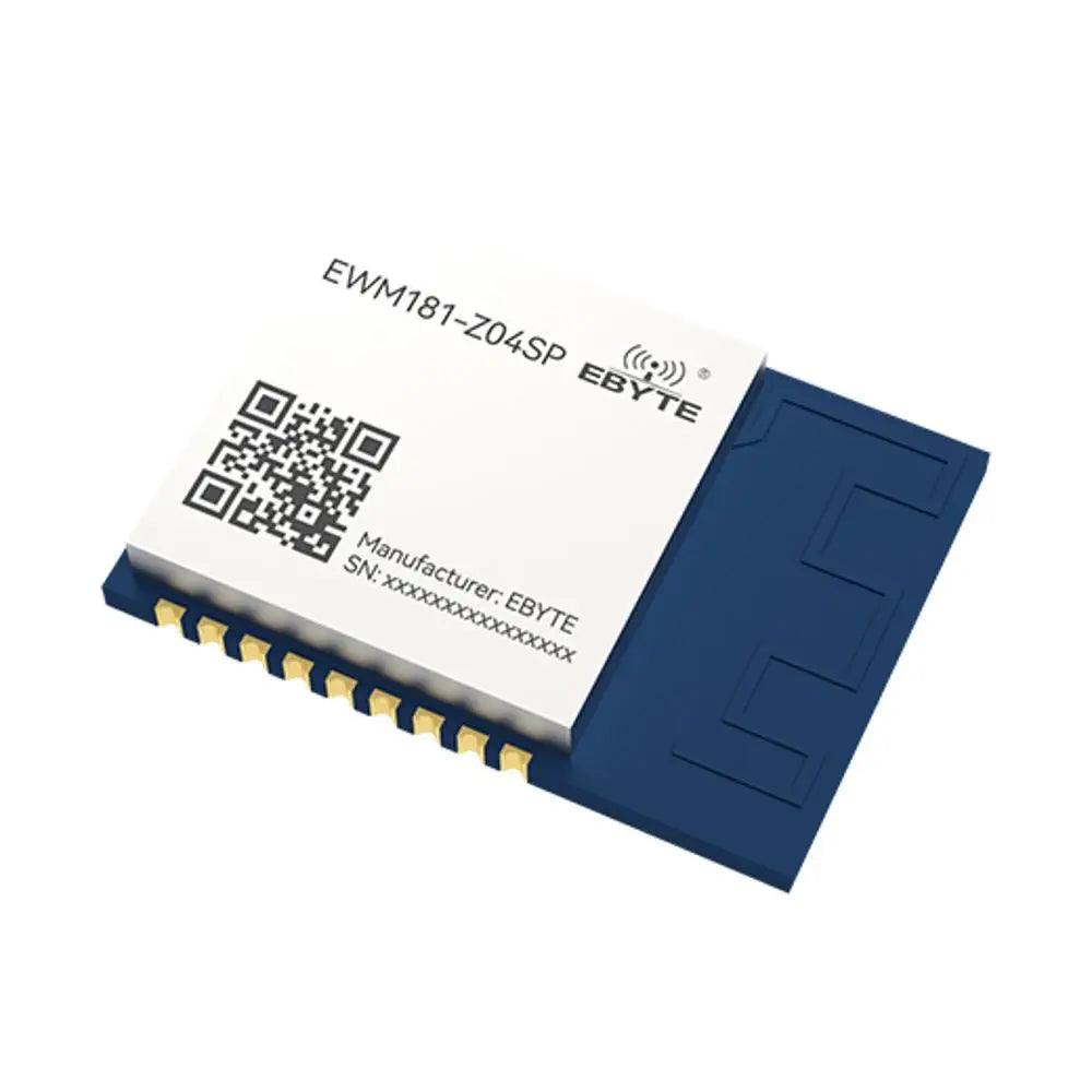 EWM181-Z04SP Easy-to-use zigbee3.0 to serial wireless module Ad Hoc Network Network self-healing Supports multiple network topologies Fast wireless connection