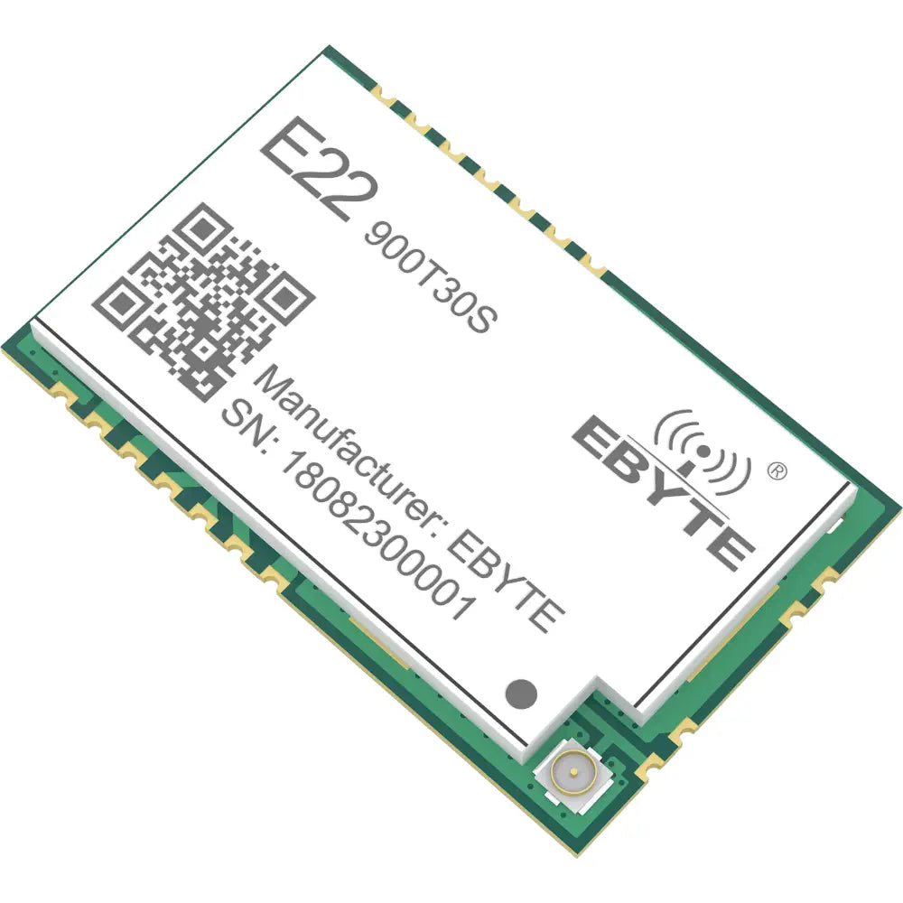 E22-900T30S LoRa 868MHz 915MHz 30dBm SMD UART Wireless Transmitter and Receiver Long Range RF Module IoT