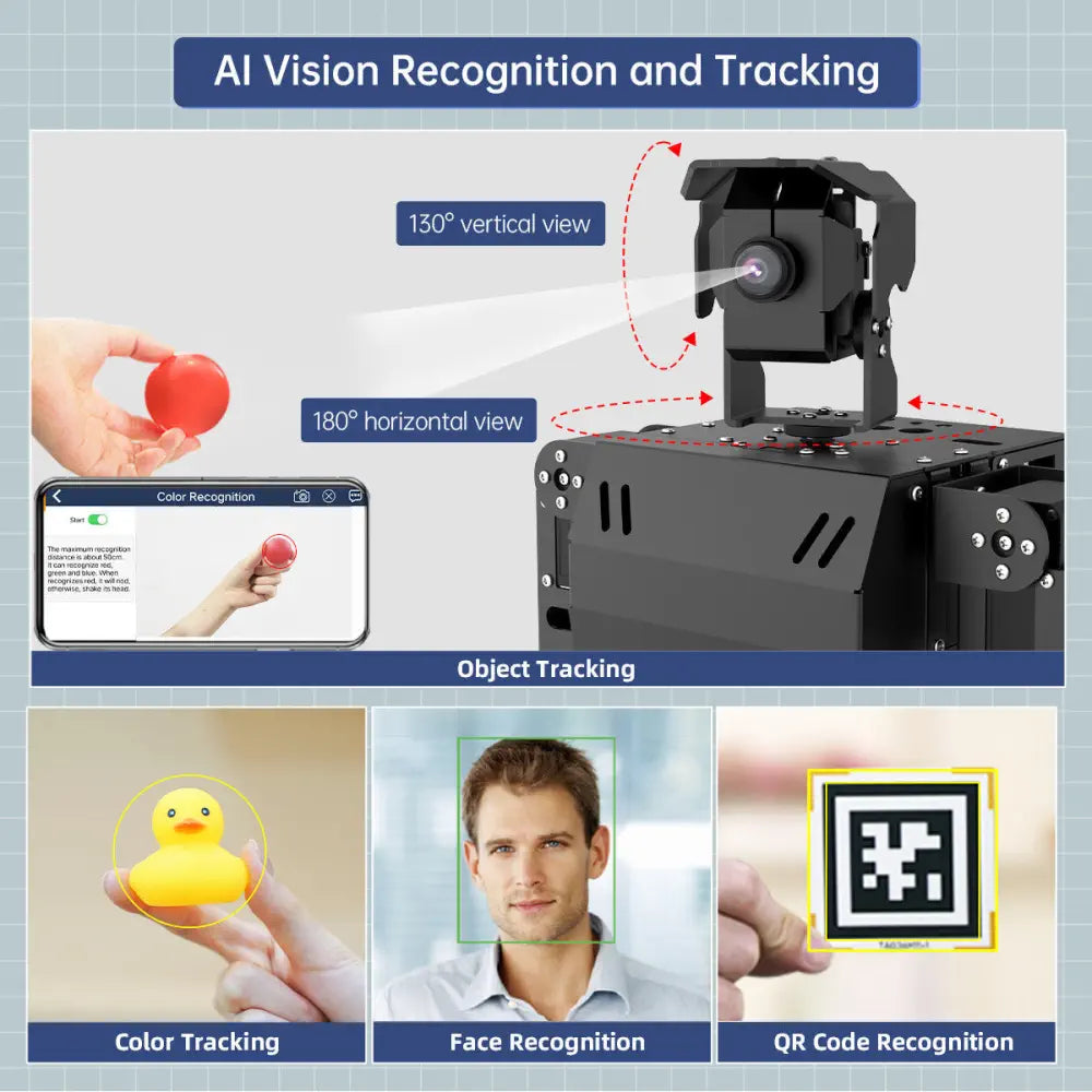 AiNex ROS Education AI Vision Humanoid Robot Powered by Raspberry Pi ...
