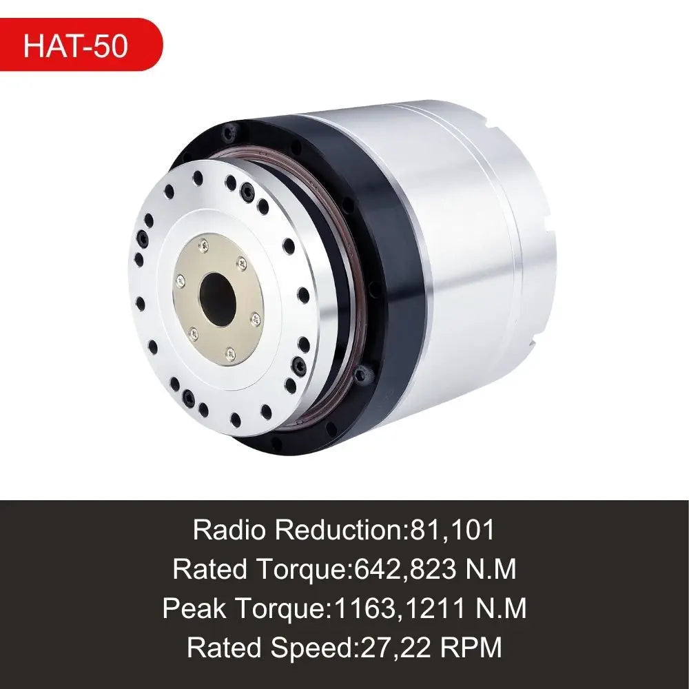 High Torque Hollow Shaft Harmonic Drive AC Servo Actuators