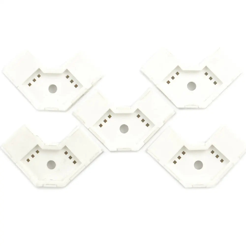 4-Pin LED Strip Right-angle Connector (5x)