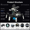 18DOF Muto RS AI Large Model Hexapod Robot ROS2 for Raspberry Pi 5--A1 Lidar Kit With Pi5 8GB