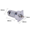 High torque 775 size DC gear motor with bracket kits 12V - 30RPM