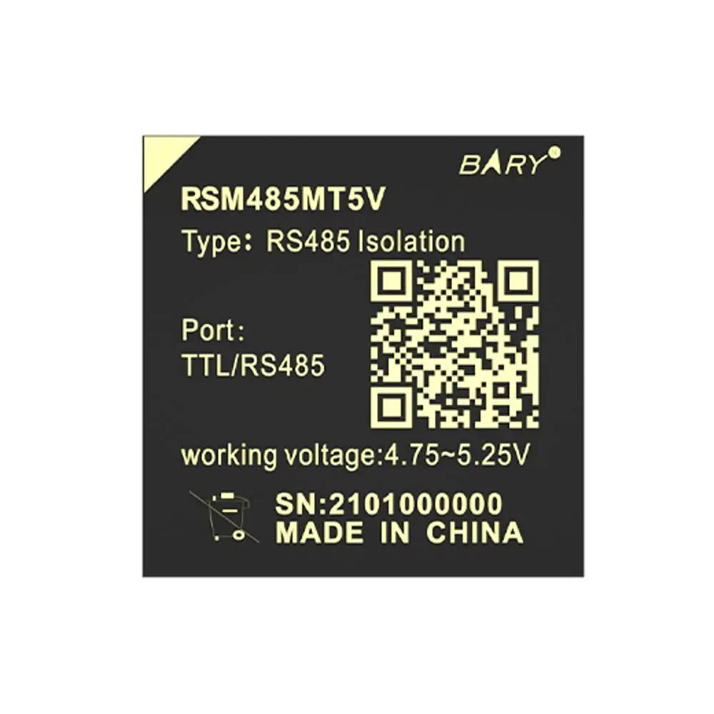 RSM485MT5V half-duplex high-speed RS485 isolation transceiver module Single-channel