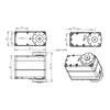 Hiwonder LD-260MG Digital Servo/60KG High Torque/RC Car/Double Shaft