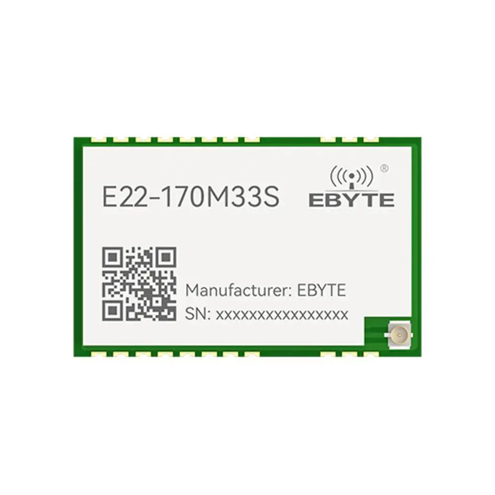 E22-170M33S SX1262 RF Transceiver Module LoRa spread spectrum technology 16 km longer distance Smaller size lower power consumption